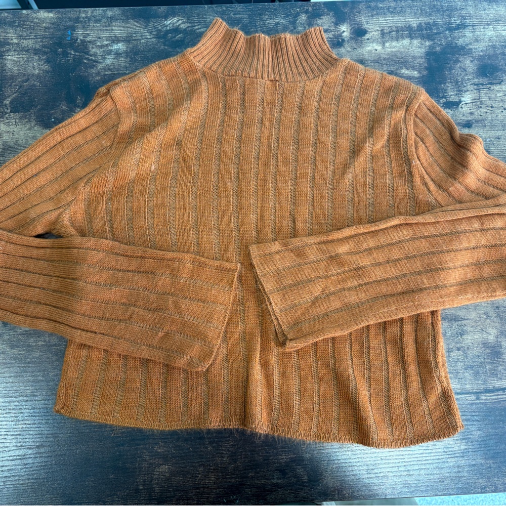 Rust colored sweater